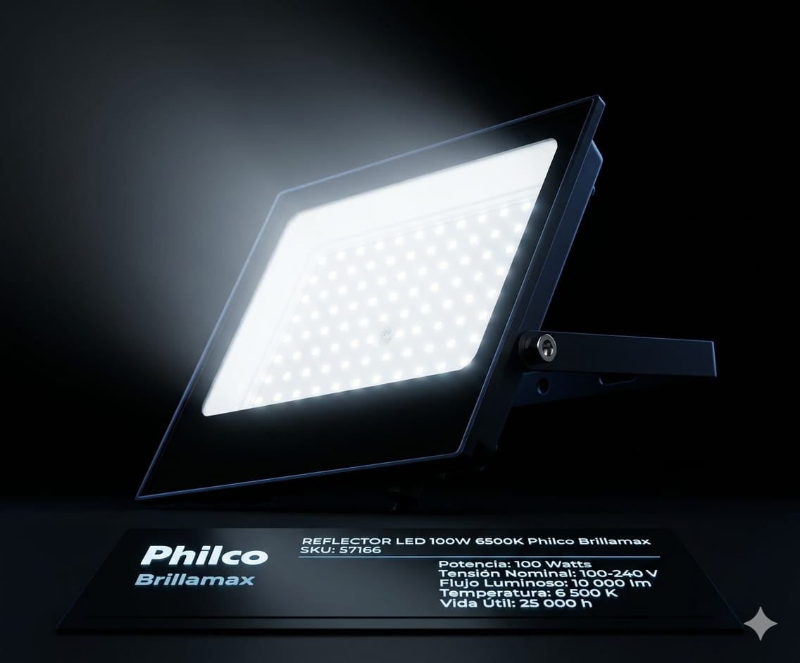 Reflector De LED 100W 6500K Philco Brillamax