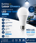 Lámpara Bulbo De LED 15W 6500K Philco