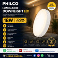 Luminario Downlight LED 18W 3000K Philco