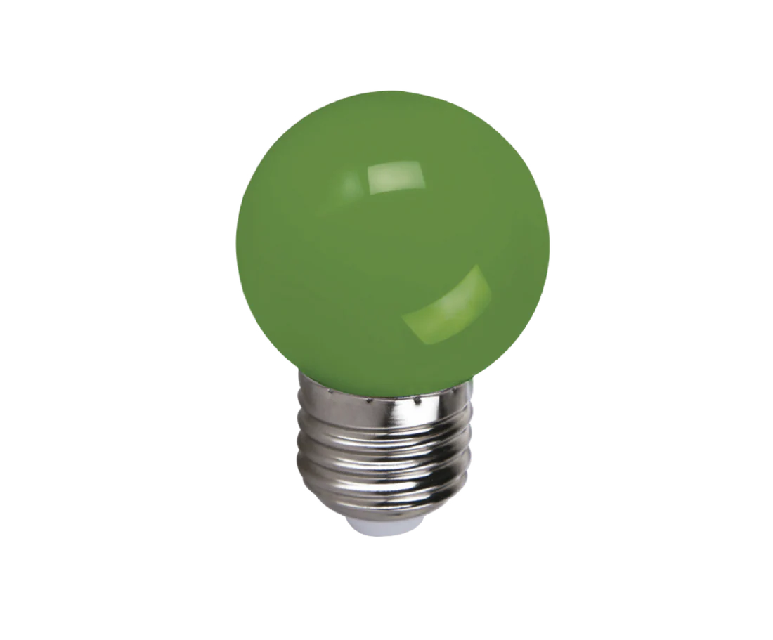 Lámpara de LED Decorativas de Color 1W Verde