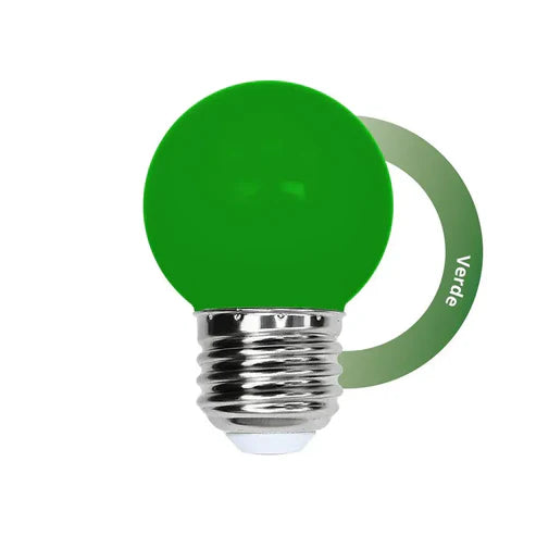 Lámpara de LED Decorativas de Color 1W Verde
