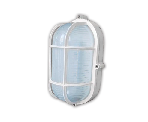 Luminario Arbotante Para Pared LED 7W 6 500K Acabado Hierro Blanco