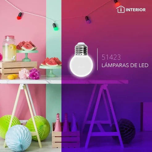 Lámpara de LED Decorativas de Color Blanco