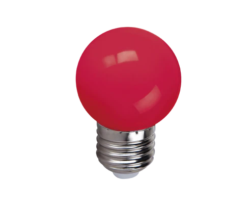 Lámpara de LED Decorativas de Color 1W Rojo