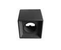 Luminario Para MR16 Cuadrado Negro SKU:57284