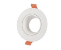 Luminario Para MR16 Termoplástico Circular Blanco SKU:57275